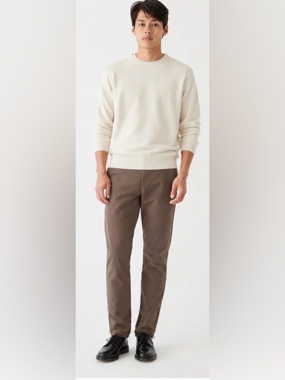 J.Crew 770™ Straight-fit midweight tech pant in Smokey wood